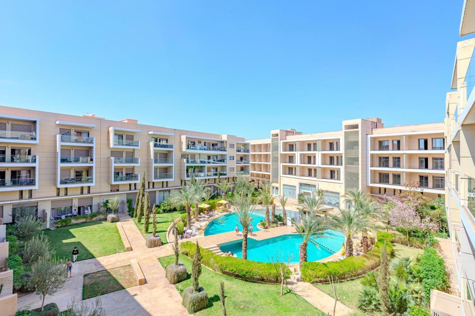 Royal Deluxe Platinum - Marrakech, Luxe Pool View Apartment Marrakesh Bagian luar foto